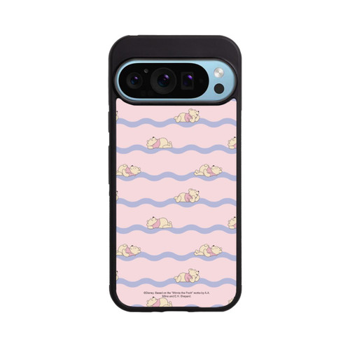 Google Pixel 9 Pro XL Base Case Winnie the Pooh Pink Waves