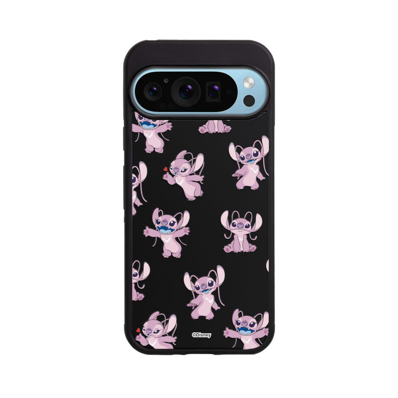 Pixel 9 Pro XL Base Case Angel Faces Pattern Transparent