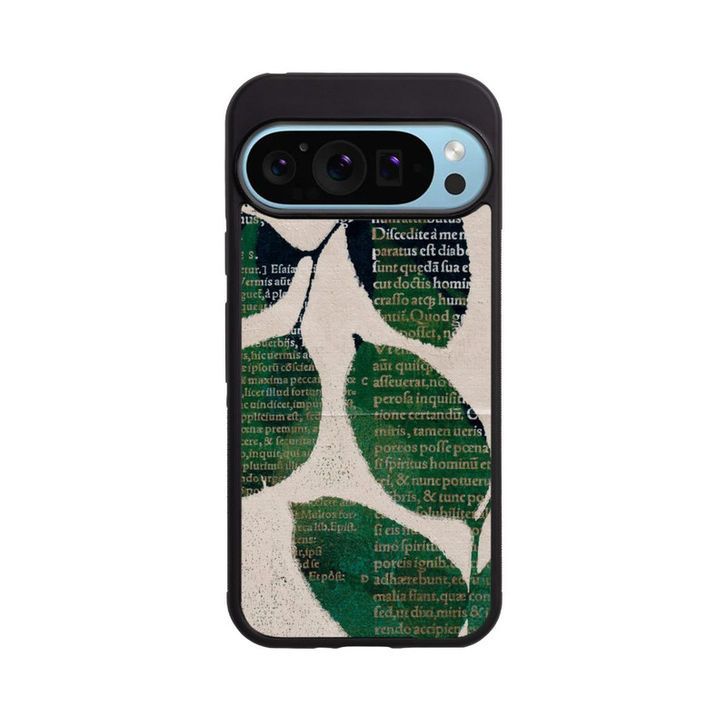 Pixel 9 Pro XL Base Case Leaves, 2024, by Marco Campedelli