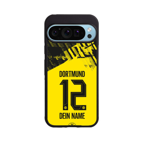 Google Pixel 9 Pro XL Base Case BVB Trikot Personalisierbar 25-26