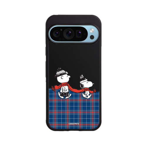 Google Pixel 9 Pro XL Base Case Peanuts Weihnachtspulli Transparent