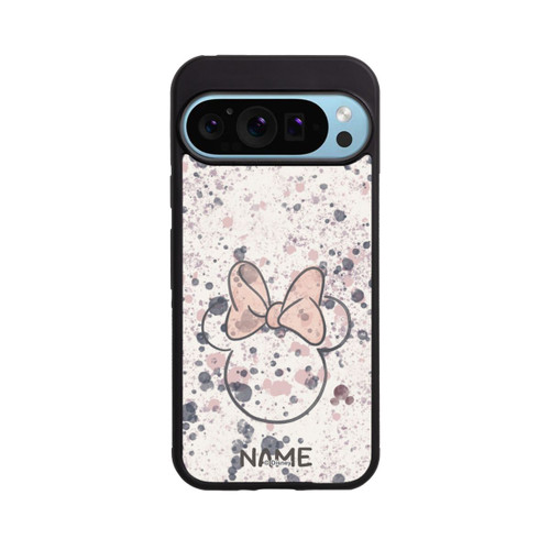 Google Pixel 9 Pro XL Base Case Minnie Watercolor Personalisierbar