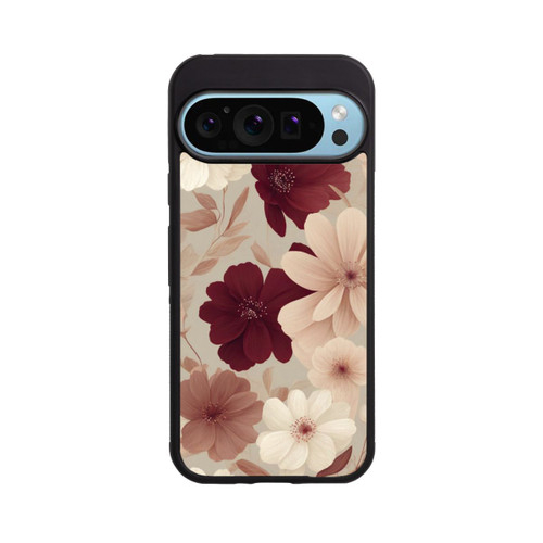 Google Pixel 9 Pro XL Base Case Romantische Pastellblumen mit KI