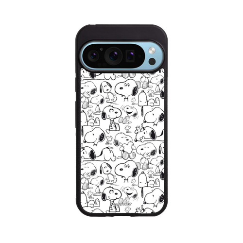 Google Pixel 9 Pro XL Base Case Classic Snoopy Pattern White