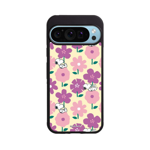 Google Pixel 9 Pro XL Base Case Peanuts Flower Pattern Yellow