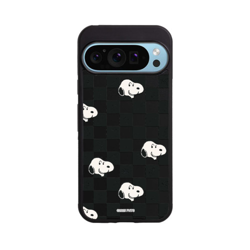 Google Pixel 9 Pro XL Base Case Snoopy Checked Pattern