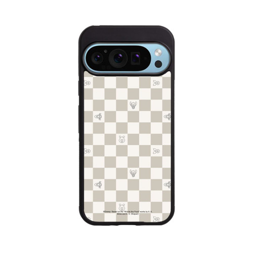 Google Pixel 9 Pro XL Base Case Winnie Puuh Kariert Beige