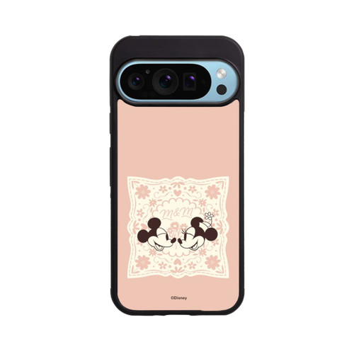 Google Pixel 9 Pro XL Base Case Minnie und Micky Forever Rosa