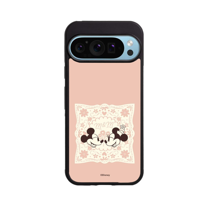 Pixel 9 Pro XL Base Case Minnie und Micky Forever Rosa