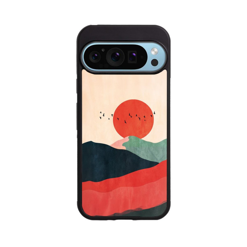 Pixel 9 Pro XL Base Case Zugvögel Kunst
