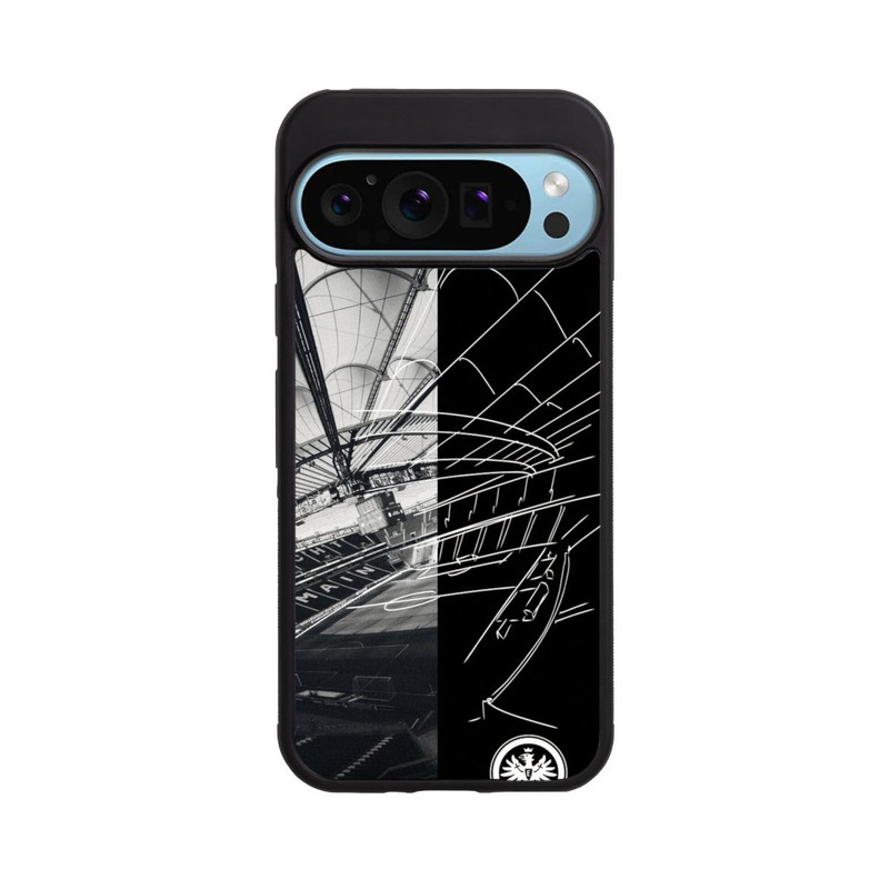 Pixel 9 Pro XL Base Case Eintracht Frankfurt Stadion Fotoskizze