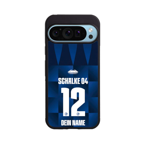 Google Pixel 9 Pro XL Base Case Schalke 04 Trikot Personalisierbar 26-27