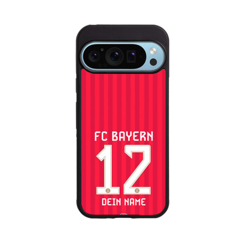 Google Pixel 9 Pro XL Base Case FC Bayern München Trikot Personalisierbar 26-27