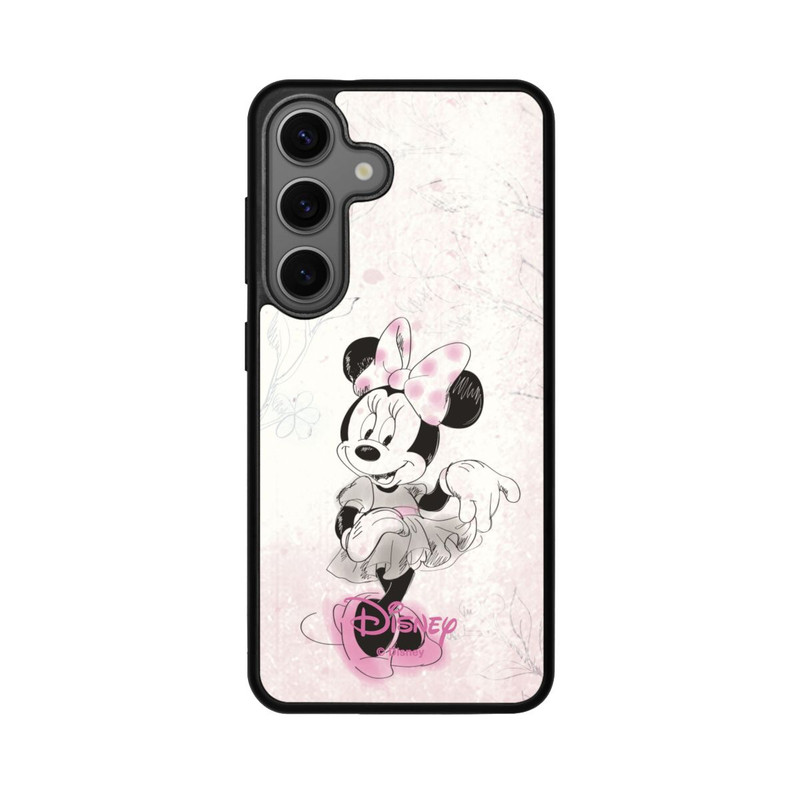Galaxy S25 Base Case Minnie Aquarell