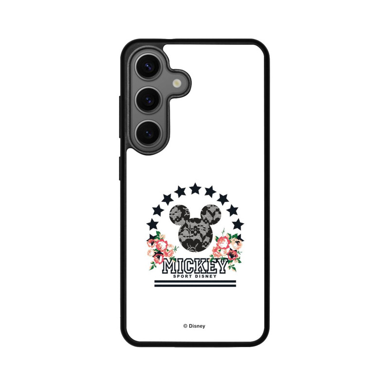 Galaxy S25 Base Case Mickey Mouse - College Flowers