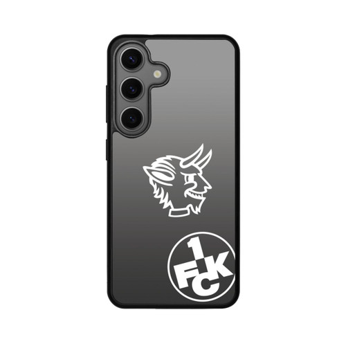 Samsung Galaxy S25 Base Case Teufelskopf FCK auf Schwarz