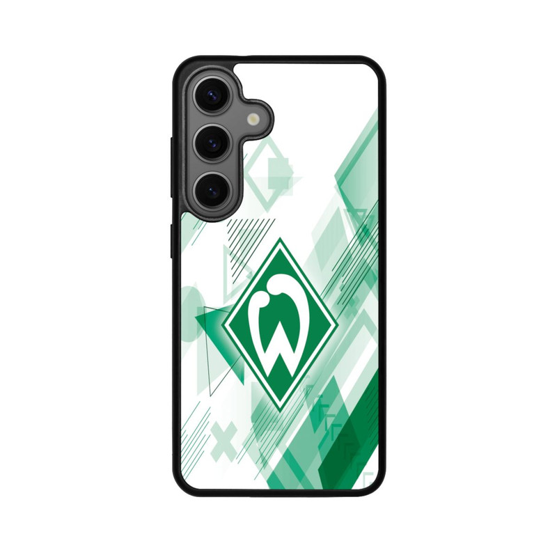 Galaxy S25 Base Case Weiße Grafikelemente - Werder Bremen