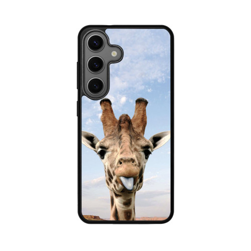 Samsung Galaxy S25 Base Case Giraffe auf der Straße