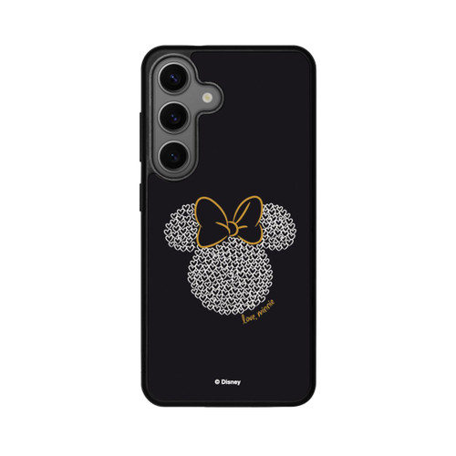 Samsung Galaxy S25 Base Case Minnie Black and White