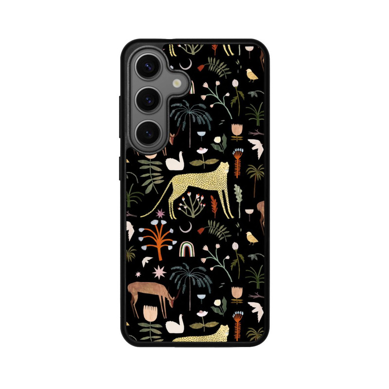 Galaxy S25 Base Case Wilde Gartenbuchstaben von Léa Le Pivert