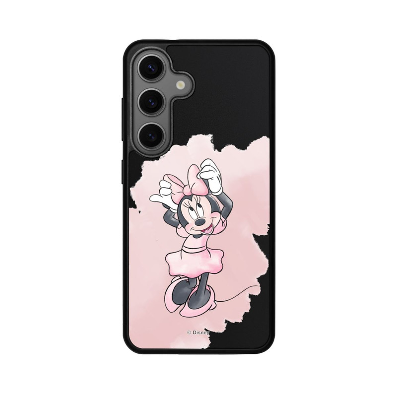 Galaxy S25 Base Case Minnie Aquarell transparent