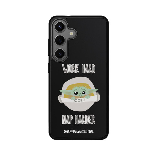 Samsung Galaxy S25 Base Case The Child Work Hard Nap Harder Transparent