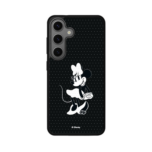 Samsung Galaxy S25 Base Case Minnie Frech Schwarz