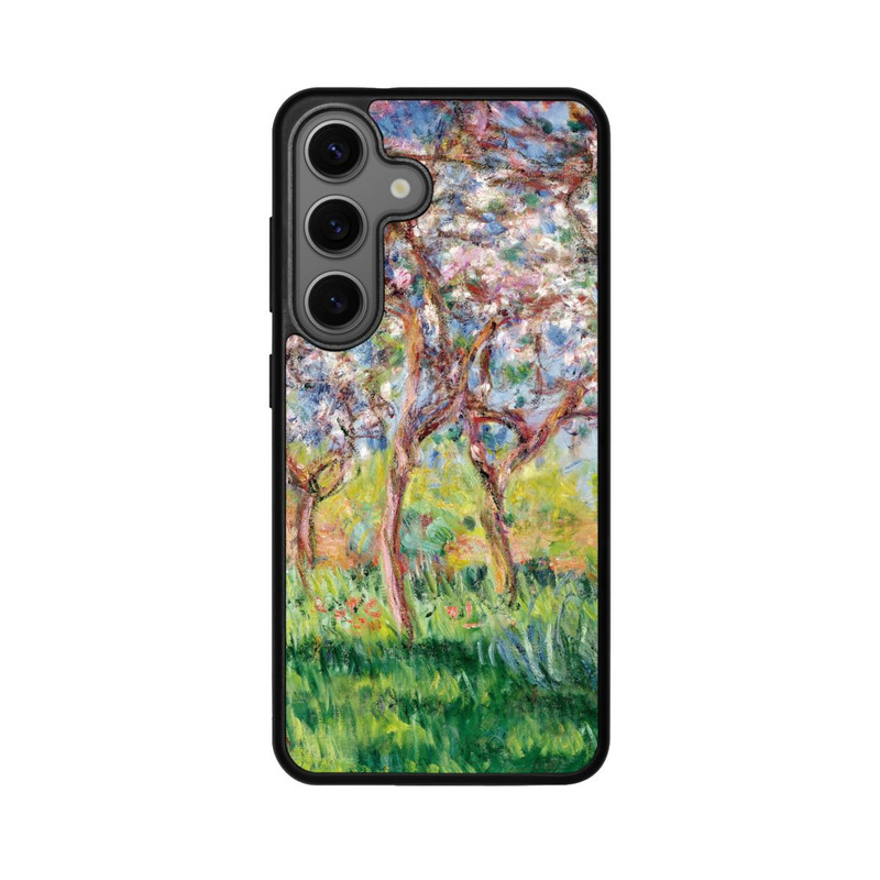 Galaxy S25 Base Case Der Printemps in Giverny von Claude Monet