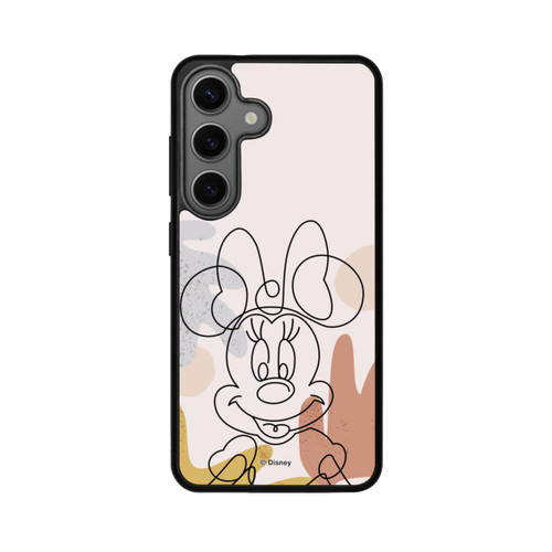 Samsung Galaxy S25 Base Case Minnie Abstract Lineart