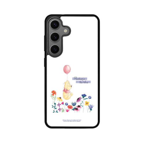 Samsung Galaxy S25 Base Case Winnie Puuh Floating in The Blue