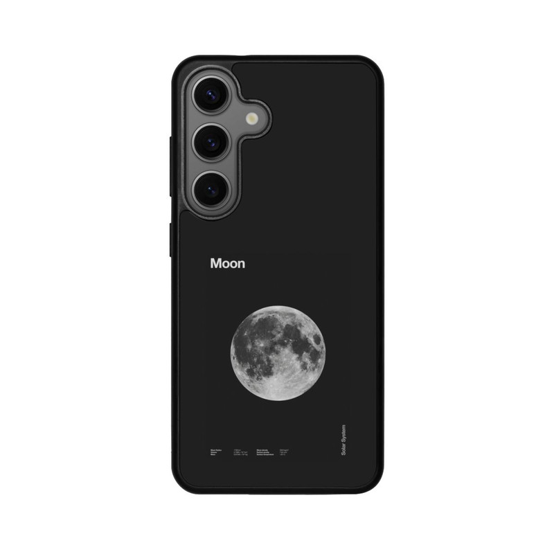 Galaxy S25 Base Case Solar System Mond