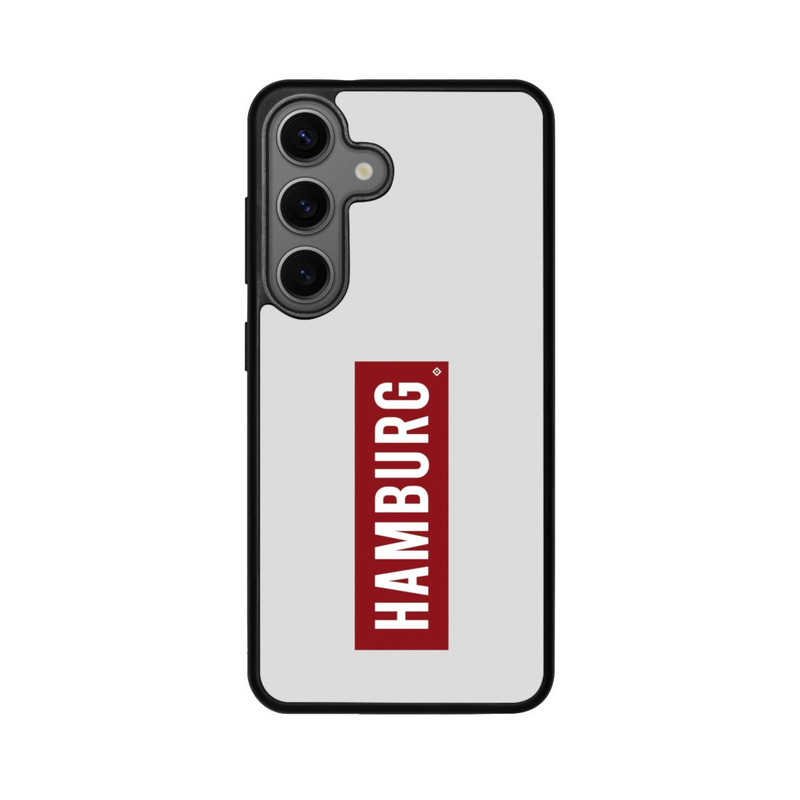 Galaxy S25 Base Case HSV Hamburg Rot Weiss