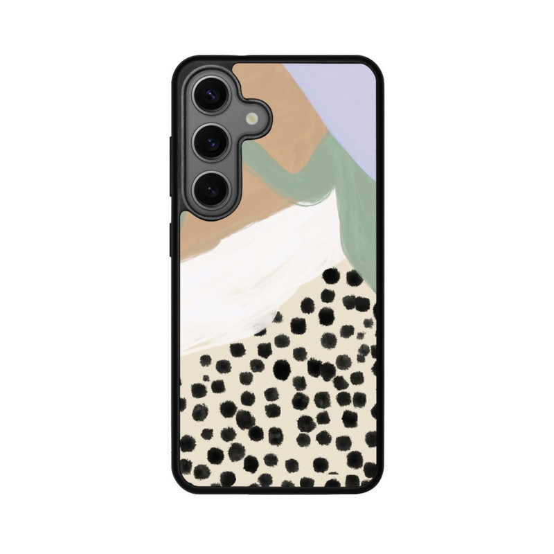 Galaxy S25 Base Case Verrücktes Leben Boho Pastell