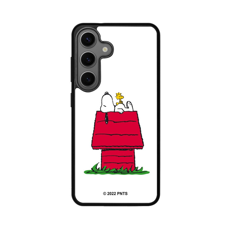 Galaxy S25 Base Case Snoopy and Woodstock Klassisch