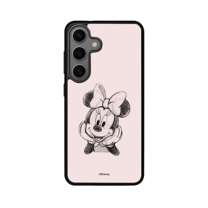 Galaxy S25 Base Case Minnie Posieren Sitzen