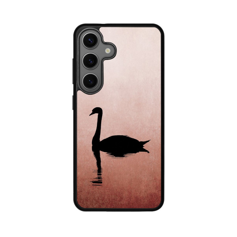 Galaxy S25 Base Case Der rote Schwan