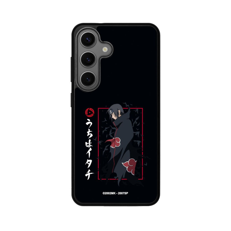 Galaxy S25 Base Case Itachi Krähen Schwarz
