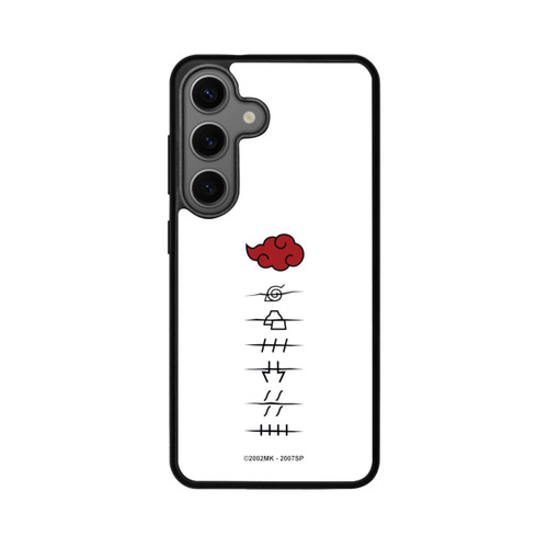 Samsung Galaxy S25 Base Case Akatsuki Mitgliedersymbole Weiß
