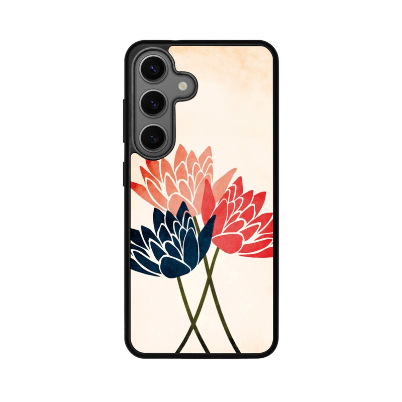 Galaxy S25 Base Case Drei Blüten