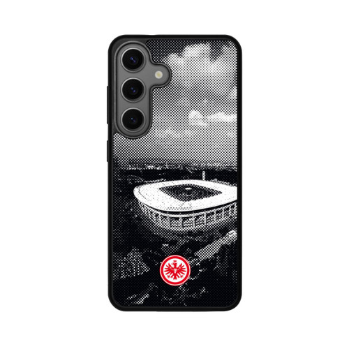 Samsung Galaxy S25 Base Case SGE Stadion Schwarz Weiß