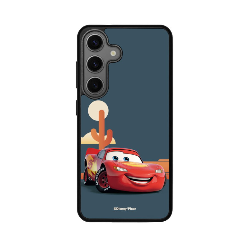 Galaxy S25 Base Case Disney Cars Lightning McQueen Open Road