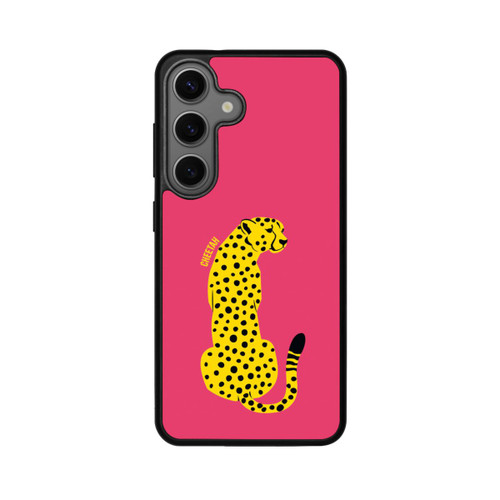 Samsung Galaxy S25 Base Case Colourful Yellow Cat