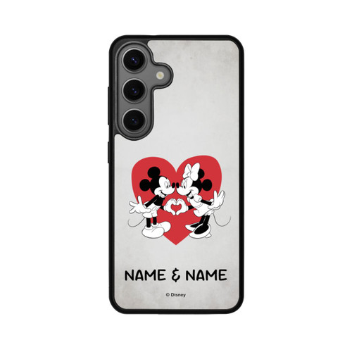 Samsung Galaxy S25 Base Case Minnie und Micky Personalisierbar