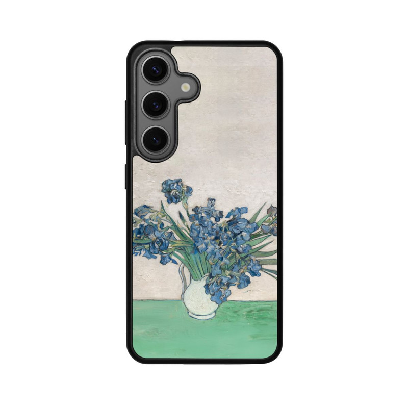 Galaxy S25 Base Case Irises, by Vincent Van Gogh