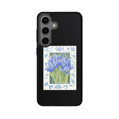 Samsung Galaxy S25 Base Case Blue Iris, by Jennifer Abbott
