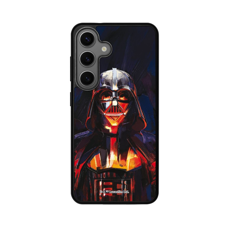 Galaxy S25 Base Case Darth Vader Red Light Painting