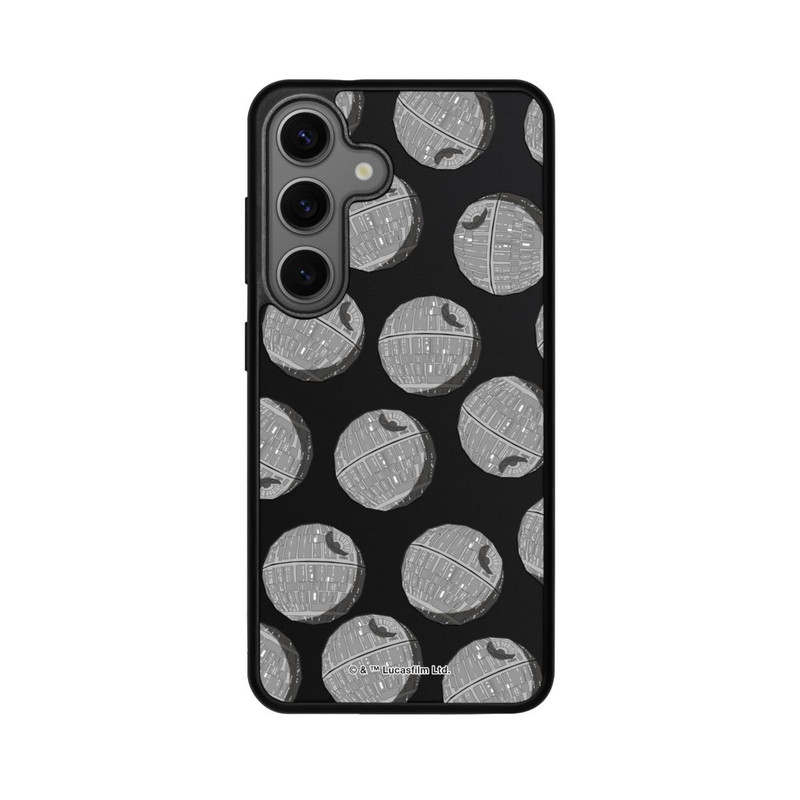 Galaxy S25 Base Case death-star-pattern-transparent