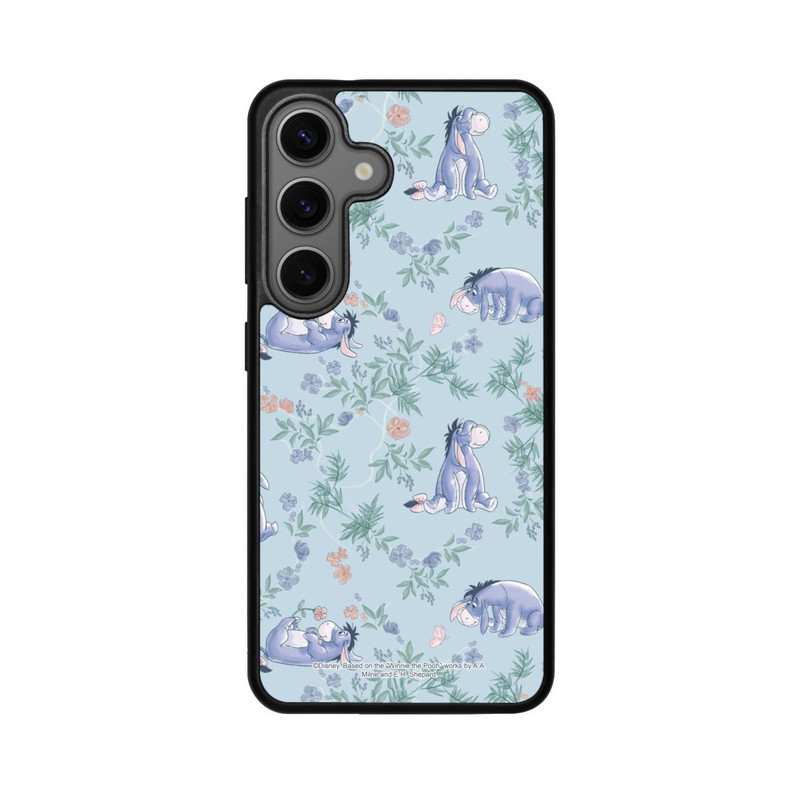 Galaxy S25 Base Case Eeyore Blue Pattern