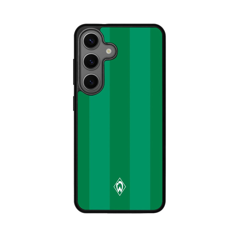 Galaxy S25 Base Case Werder Bremen Grün gestreift