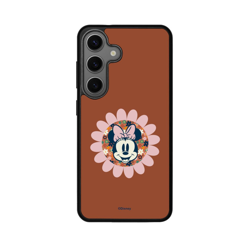 Galaxy S25 Base Case Minnie Maus Retro Blume Boho